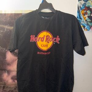 Hard Rock Cafe Black and Red Men's Shirt